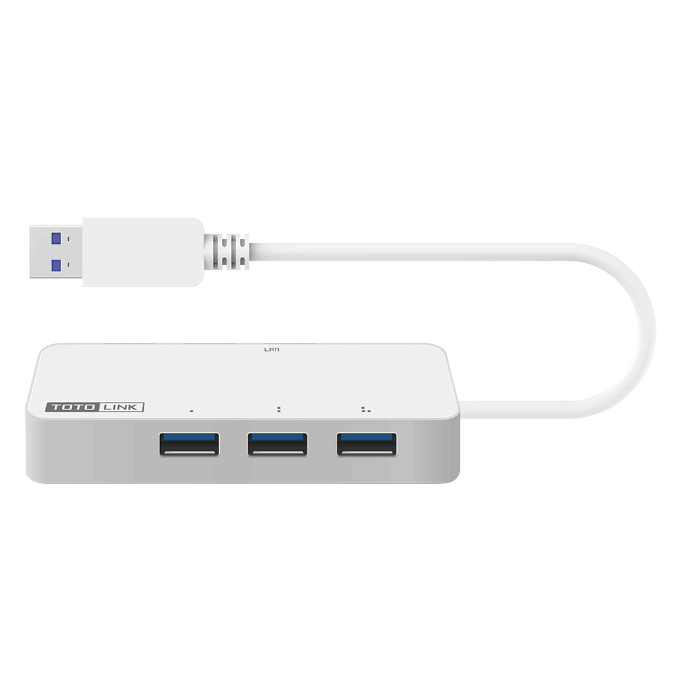 TOTOLINK U1003 USB3.0轉RJ45 Giga網路卡+usb集線器