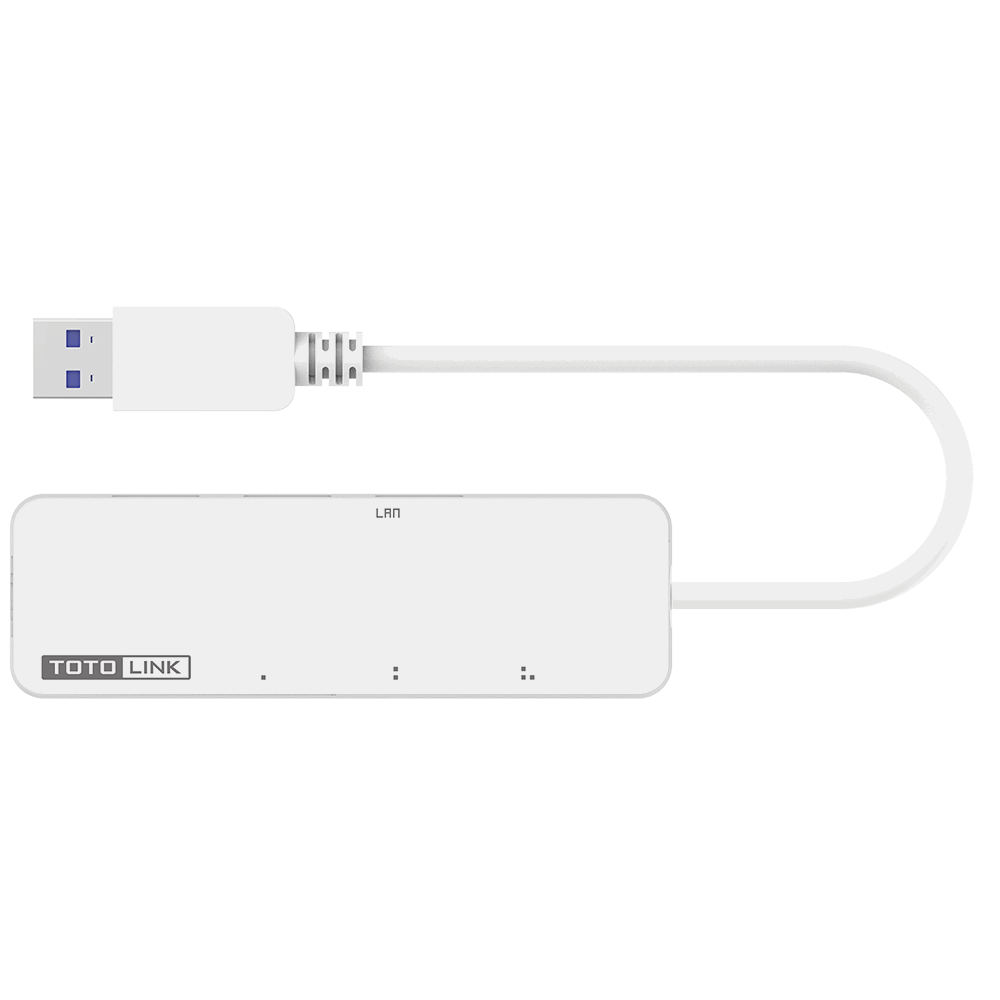 TOTOLINK U1003 USB3.0轉RJ45 Giga網路卡+usb集線器
