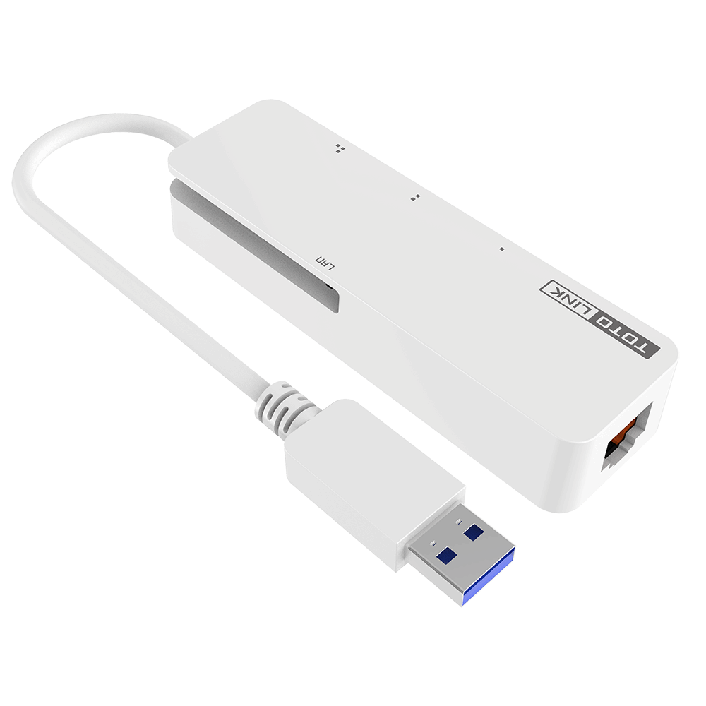 TOTOLINK U1003 USB3.0轉RJ45 Giga網路卡+usb集線器