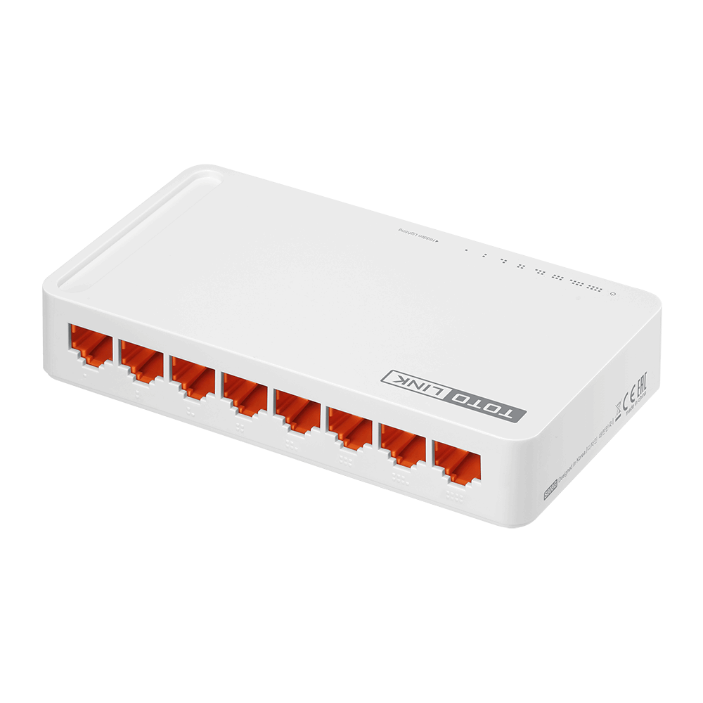 TOTOLINK S808G Giga 8埠極速乙太網路交換器