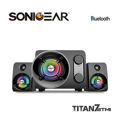 SONICGEAR  TiTAN7 2.1聲道 幻彩藍芽無線多媒體音箱