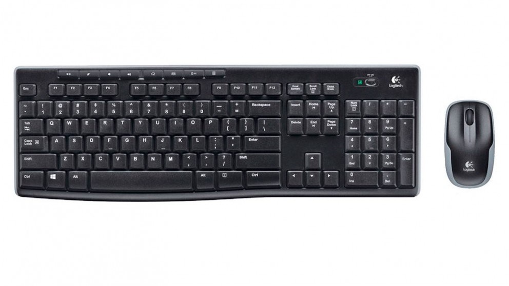 Logitech  羅技 無線滑鼠鍵盤組 MK270r