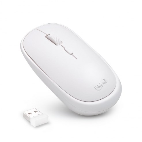 E-books M61 無印風超靜音無線滑鼠