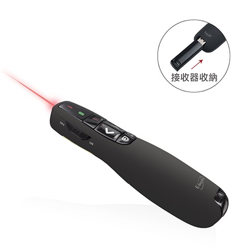 E-books E3 專業級翻頁紅光雷射無線簡報筆